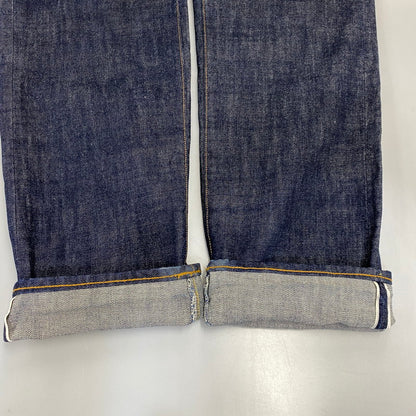 【中古品】【メンズ】 OUTSTANDING アウトスタンディング 40S SELVEDGE STRAIGHT PANTS セルビッジ ストレート パンツ ボトムス ズボン 156-260914-cs-01-izu サイズ：32 カラー：インディゴ 万代Net店
