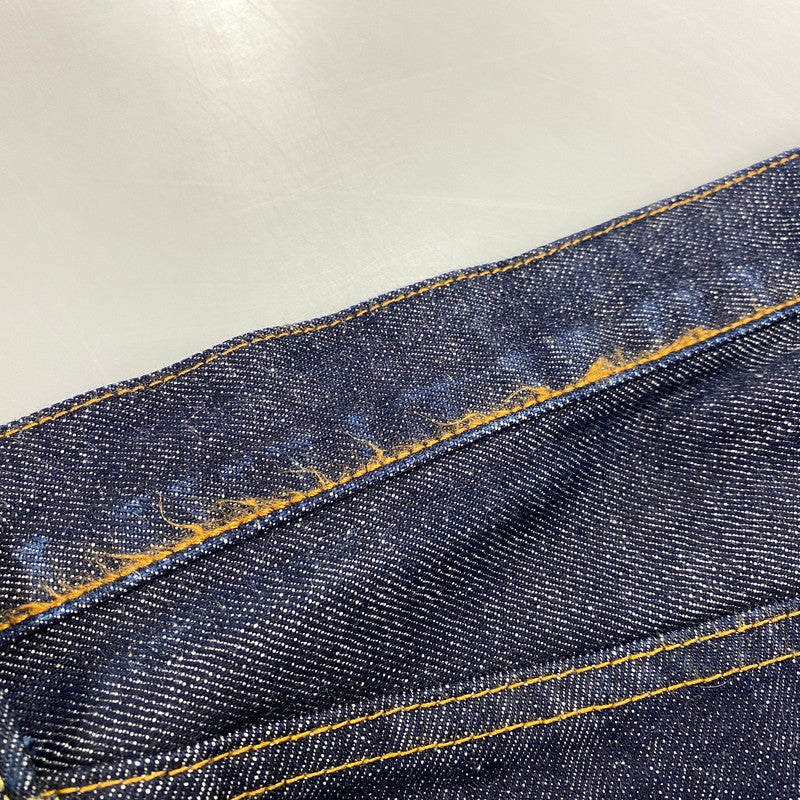 【中古品】【メンズ】 OUTSTANDING アウトスタンディング 40S SELVEDGE STRAIGHT PANTS セルビッジ ストレート パンツ ボトムス ズボン 156-260914-cs-01-izu サイズ：32 カラー：インディゴ 万代Net店