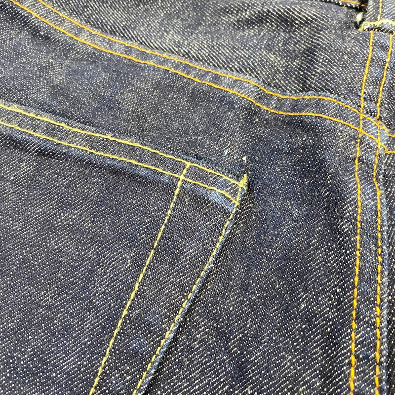 【中古品】【メンズ】 OUTSTANDING アウトスタンディング 40S SELVEDGE STRAIGHT PANTS セルビッジ ストレート パンツ ボトムス ズボン 156-260914-cs-01-izu サイズ：32 カラー：インディゴ 万代Net店