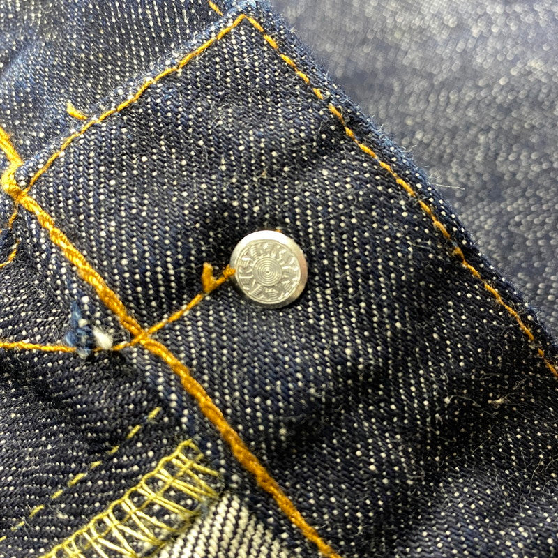 【中古品】【メンズ】 OUTSTANDING アウトスタンディング 40S SELVEDGE STRAIGHT PANTS セルビッジ ストレート パンツ ボトムス ズボン 156-260914-cs-01-izu サイズ：32 カラー：インディゴ 万代Net店