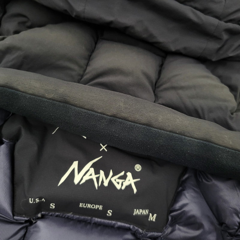 【現状渡し品】【メンズ】 NANGA ナンガ ×TENT-MARK DESIGNS テンマクデザイン DOWN PARKA ダウン パーカー アウター 144-260916-ya-08-izu サイズ：M カラー：ブラック 万代Net店