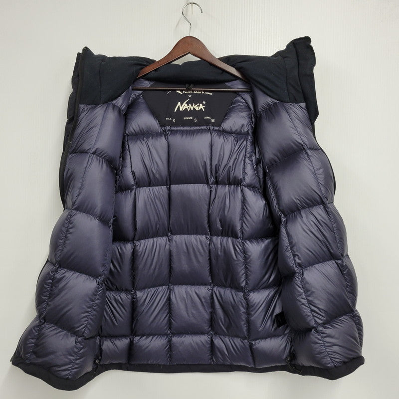 【現状渡し品】【メンズ】 NANGA ナンガ ×TENT-MARK DESIGNS テンマクデザイン DOWN PARKA ダウン パーカー アウター 144-260916-ya-08-izu サイズ：M カラー：ブラック 万代Net店