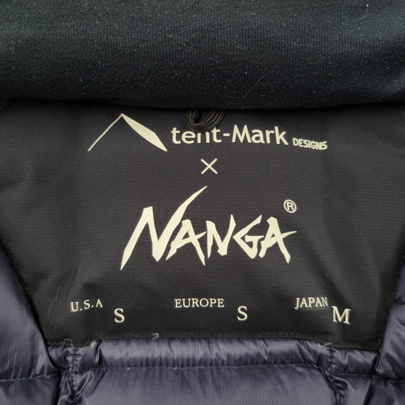 【現状渡し品】【メンズ】 NANGA ナンガ ×TENT-MARK DESIGNS テンマクデザイン DOWN PARKA ダウン パーカー アウター 144-260916-ya-08-izu サイズ：M カラー：ブラック 万代Net店