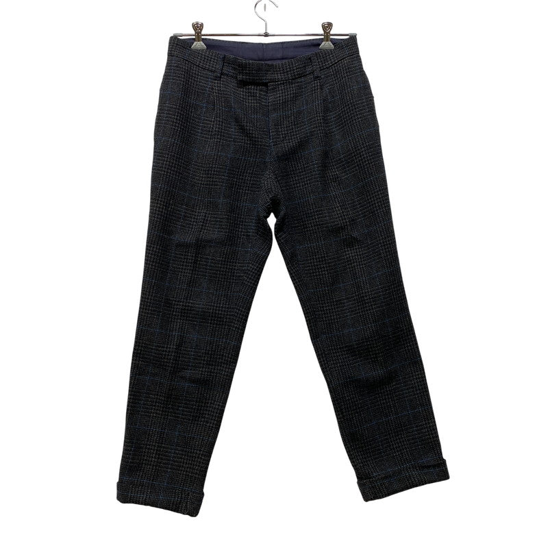 【現状渡し品】【メンズ】 SACAI サカイ 12-00327M 12AW SIDE STRIPE GLEN CHECK WOOL PANTS サイド ストライプ グレン チェック ウール パンツ ボトムス ズボン 151-260914-cs-03-izu サイズ：2 カラー：チャコール系 万代Net店