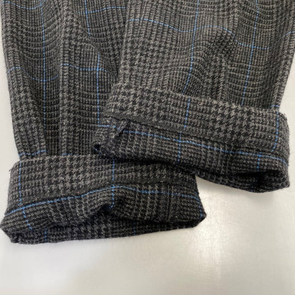 【現状渡し品】【メンズ】 SACAI サカイ 12-00327M 12AW SIDE STRIPE GLEN CHECK WOOL PANTS サイド ストライプ グレン チェック ウール パンツ ボトムス ズボン 151-260914-cs-03-izu サイズ：2 カラー：チャコール系 万代Net店