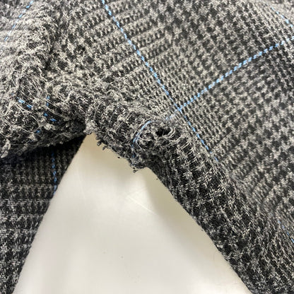 【現状渡し品】【メンズ】 SACAI サカイ 12-00327M 12AW SIDE STRIPE GLEN CHECK WOOL PANTS サイド ストライプ グレン チェック ウール パンツ ボトムス ズボン 151-260914-cs-03-izu サイズ：2 カラー：チャコール系 万代Net店