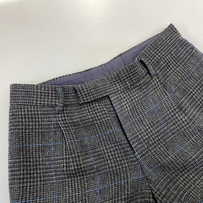 【現状渡し品】【メンズ】 SACAI サカイ 12-00327M 12AW SIDE STRIPE GLEN CHECK WOOL PANTS サイド ストライプ グレン チェック ウール パンツ ボトムス ズボン 151-260914-cs-03-izu サイズ：2 カラー：チャコール系 万代Net店