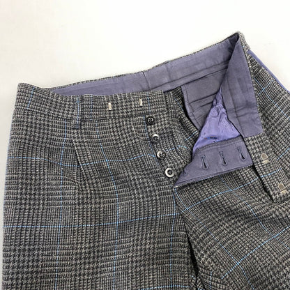 【現状渡し品】【メンズ】 SACAI サカイ 12-00327M 12AW SIDE STRIPE GLEN CHECK WOOL PANTS サイド ストライプ グレン チェック ウール パンツ ボトムス ズボン 151-260914-cs-03-izu サイズ：2 カラー：チャコール系 万代Net店
