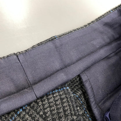 【現状渡し品】【メンズ】 SACAI サカイ 12-00327M 12AW SIDE STRIPE GLEN CHECK WOOL PANTS サイド ストライプ グレン チェック ウール パンツ ボトムス ズボン 151-260914-cs-03-izu サイズ：2 カラー：チャコール系 万代Net店