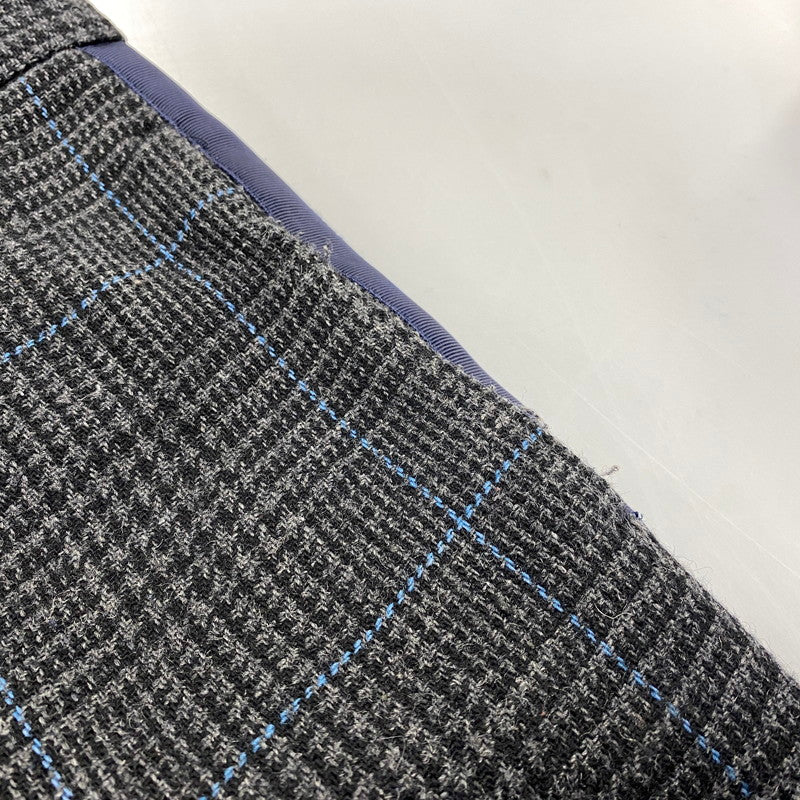 【現状渡し品】【メンズ】 SACAI サカイ 12-00327M 12AW SIDE STRIPE GLEN CHECK WOOL PANTS サイド ストライプ グレン チェック ウール パンツ ボトムス ズボン 151-260914-cs-03-izu サイズ：2 カラー：チャコール系 万代Net店