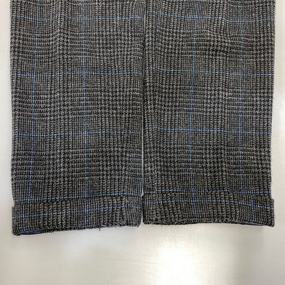 【現状渡し品】【メンズ】 SACAI サカイ 12-00327M 12AW SIDE STRIPE GLEN CHECK WOOL PANTS サイド ストライプ グレン チェック ウール パンツ ボトムス ズボン 151-260914-cs-03-izu サイズ：2 カラー：チャコール系 万代Net店