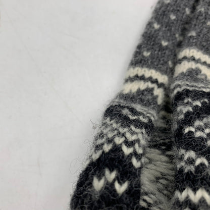 【中古品】【メンズ/レディース】 JUNYA WATANABE MAN COMME DES GARCONS ジュンヤ ワタナベ コム デ ギャルソン WH-K404 NORDIC WOOL MUFFLER ノルディック ウール マフラー 187-260916-yn-05-izu カラー：グレー 万代Net店