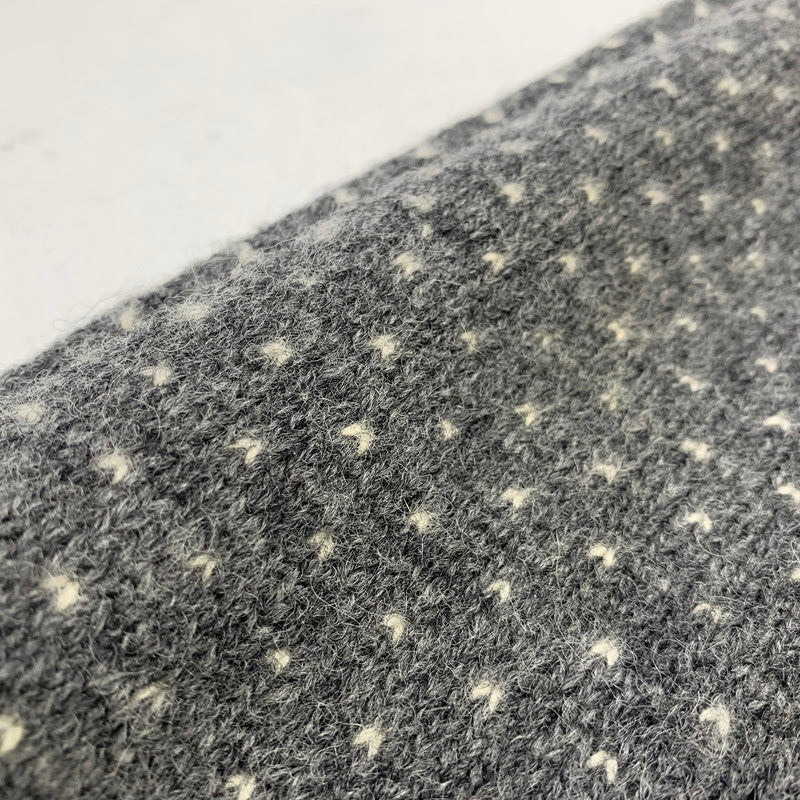 【中古品】【メンズ/レディース】 JUNYA WATANABE MAN COMME DES GARCONS ジュンヤ ワタナベ コム デ ギャルソン WH-K404 NORDIC WOOL MUFFLER ノルディック ウール マフラー 187-260916-yn-05-izu カラー：グレー 万代Net店