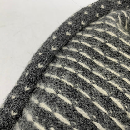 【中古品】【メンズ/レディース】 JUNYA WATANABE MAN COMME DES GARCONS ジュンヤ ワタナベ コム デ ギャルソン WH-K404 NORDIC WOOL MUFFLER ノルディック ウール マフラー 187-260916-yn-05-izu カラー：グレー 万代Net店