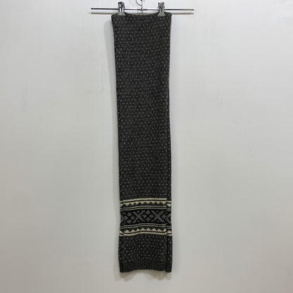 【中古品】【メンズ/レディース】 JUNYA WATANABE MAN COMME DES GARCONS ジュンヤ ワタナベ コム デ ギャルソン WH-K404 NORDIC WOOL MUFFLER ノルディック ウール マフラー 187-260916-yn-05-izu カラー：グレー 万代Net店