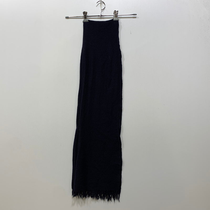 【現状渡し品】【メンズ/レディース】 COMME DES GARCONS HOMME コムデギャルソンオム HD-K401 収縮 マフラー 187-260922-ya-03-izu カラー：ネイビー 万代Net店