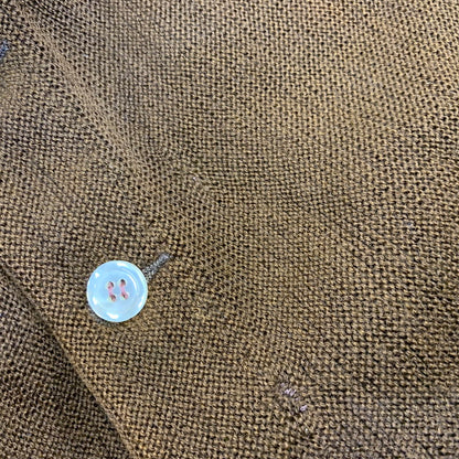 【現状渡し品】【メンズ】 USED CARDIGAN カーディガン 長袖 146-260921-as-35-izu サイズ：M カラー：ブラウン 万代Net店