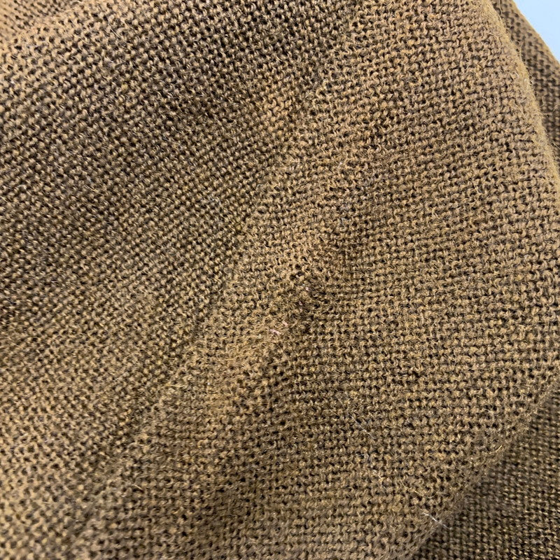【現状渡し品】【メンズ】 USED CARDIGAN カーディガン 長袖 146-260921-as-35-izu サイズ：M カラー：ブラウン 万代Net店