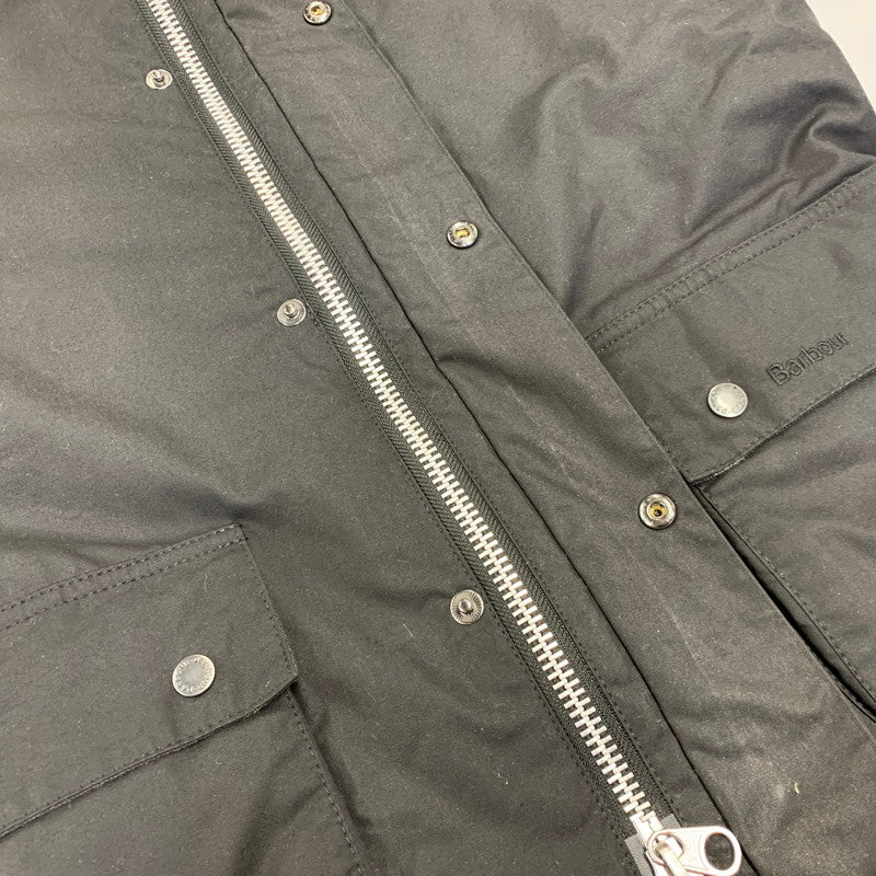 【中古品】【メンズ】 BARBOUR バーブァー 1802341 MWX1406BK71 18AW STRATHYRE WAX JACKET ストラサー ワックス ジャケット アウター 144-260915-cs-12-izu サイズ：S カラー：ブラック 万代Net店