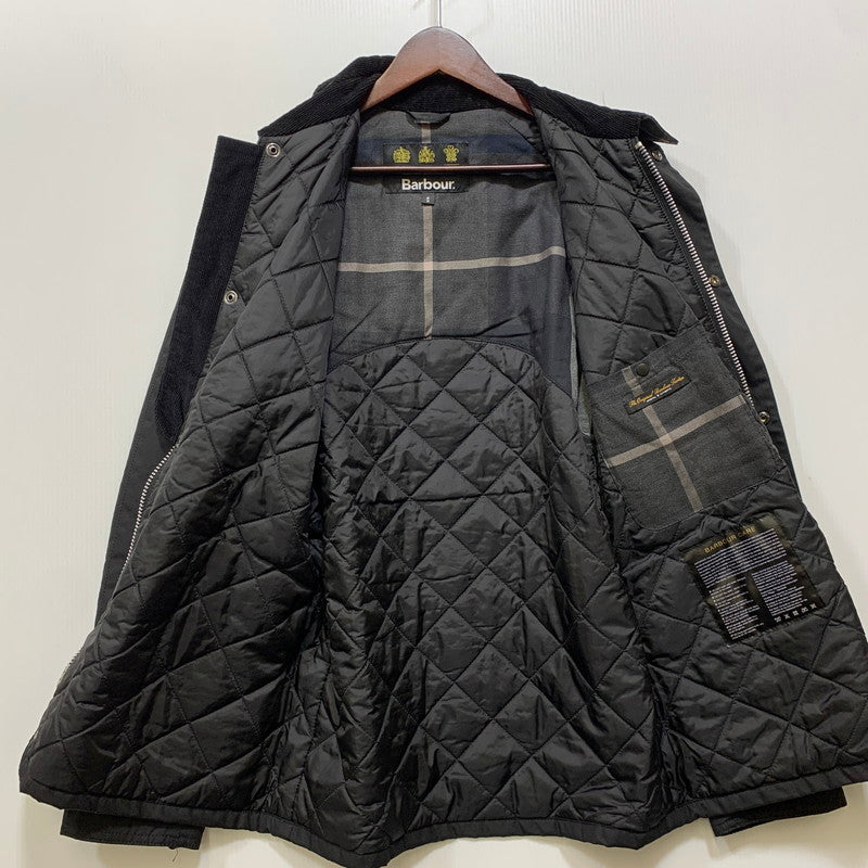 【中古品】【メンズ】 BARBOUR バーブァー 1802341 MWX1406BK71 18AW STRATHYRE WAX JACKET ストラサー ワックス ジャケット アウター 144-260915-cs-12-izu サイズ：S カラー：ブラック 万代Net店