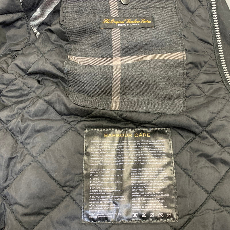 【中古品】【メンズ】 BARBOUR バーブァー 1802341 MWX1406BK71 18AW STRATHYRE WAX JACKET ストラサー ワックス ジャケット アウター 144-260915-cs-12-izu サイズ：S カラー：ブラック 万代Net店