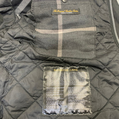 【中古品】【メンズ】 BARBOUR バーブァー 1802341 MWX1406BK71 18AW STRATHYRE WAX JACKET ストラサー ワックス ジャケット アウター 144-260915-cs-12-izu サイズ：S カラー：ブラック 万代Net店
