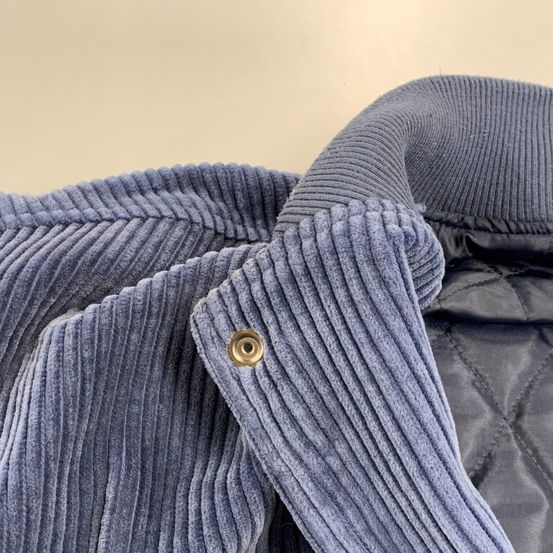 【中古品】【メンズ】 WIND AND SEA × LIBERE VARSITY ウィンダンシー リベーレ JACKET バーシティ ジャケット アウター 142-260915-cs-03-izu サイズ：L カラー：ブルー 万代Net店