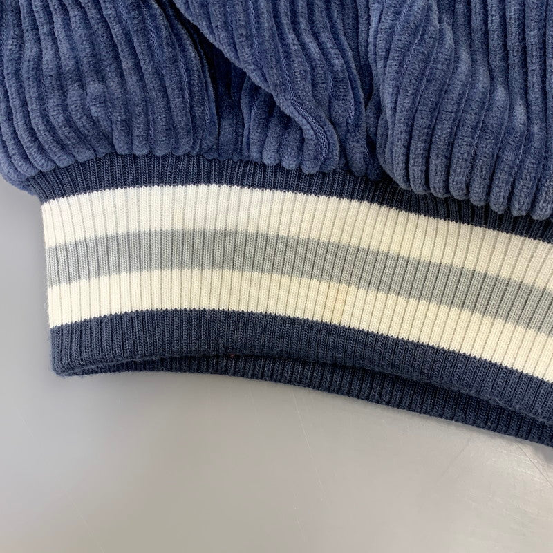 【中古品】【メンズ】 WIND AND SEA × LIBERE VARSITY ウィンダンシー リベーレ JACKET バーシティ ジャケット アウター 142-260915-cs-03-izu サイズ：L カラー：ブルー 万代Net店