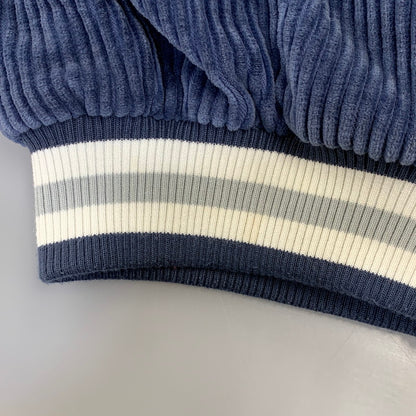 【中古品】【メンズ】 WIND AND SEA × LIBERE VARSITY ウィンダンシー リベーレ JACKET バーシティ ジャケット アウター 142-260915-cs-03-izu サイズ：L カラー：ブルー 万代Net店