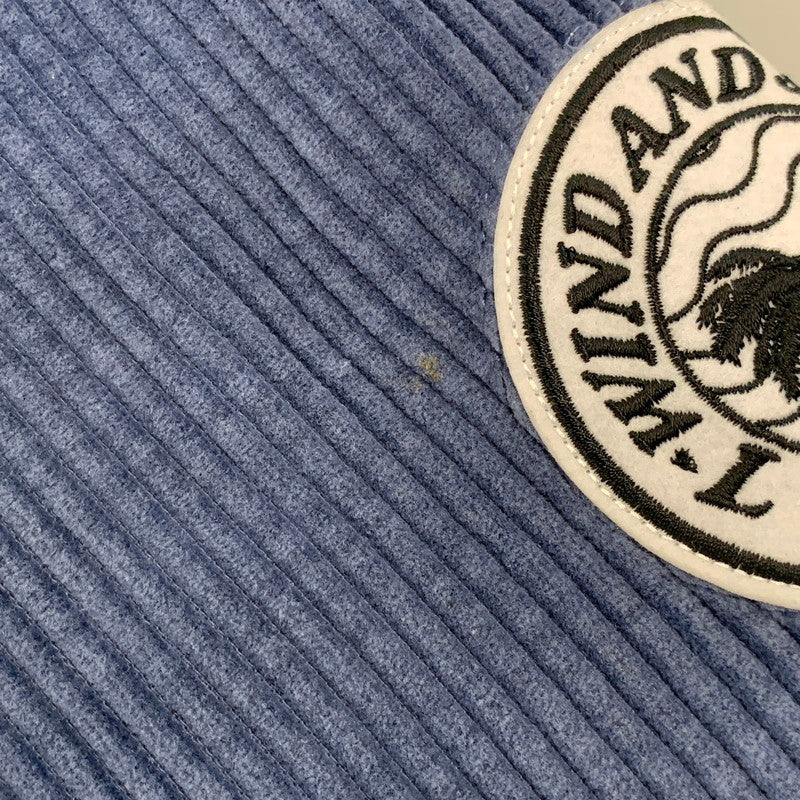【中古品】【メンズ】 WIND AND SEA × LIBERE VARSITY ウィンダンシー リベーレ JACKET バーシティ ジャケット アウター 142-260915-cs-03-izu サイズ：L カラー：ブルー 万代Net店
