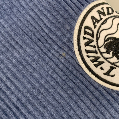 【中古品】【メンズ】 WIND AND SEA × LIBERE VARSITY ウィンダンシー リベーレ JACKET バーシティ ジャケット アウター 142-260915-cs-03-izu サイズ：L カラー：ブルー 万代Net店