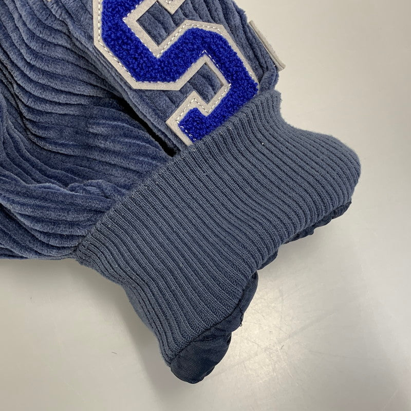 【中古品】【メンズ】 WIND AND SEA × LIBERE VARSITY ウィンダンシー リベーレ JACKET バーシティ ジャケット アウター 142-260915-cs-03-izu サイズ：L カラー：ブルー 万代Net店