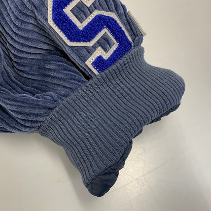 【中古品】【メンズ】 WIND AND SEA × LIBERE VARSITY ウィンダンシー リベーレ JACKET バーシティ ジャケット アウター 142-260915-cs-03-izu サイズ：L カラー：ブルー 万代Net店