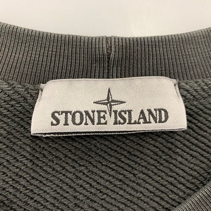 【中古品】【メンズ】 STONE ISLAND ストーンアイランド 811561241 GARMENT DYE FELPA SWEATSHIRT ガーメント ダイ フェルパ スウェットシャツ トップス 長袖 141-260915-cs-06-izu サイズ：XL カラー：グレー 万代Net店
