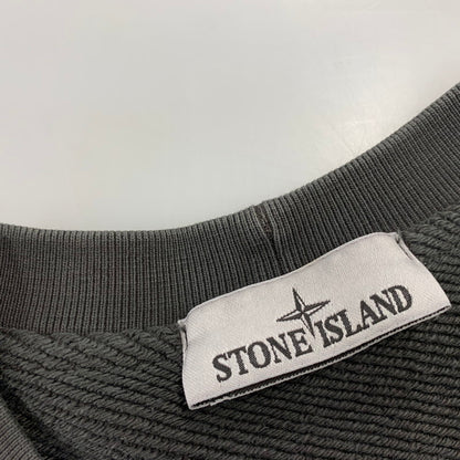 【中古品】【メンズ】 STONE ISLAND ストーンアイランド 811561241 GARMENT DYE FELPA SWEATSHIRT ガーメント ダイ フェルパ スウェットシャツ トップス 長袖 141-260915-cs-06-izu サイズ：XL カラー：グレー 万代Net店
