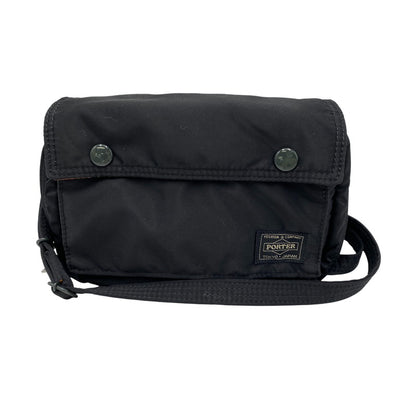 【中古品】【メンズ/レディース】 PORTER ポーター TANKER SHOULDER BAG タンカー ショルダーバッグ 鞄 カバン 188-260916-ay-12-izu カラー：ブラック 万代Net店