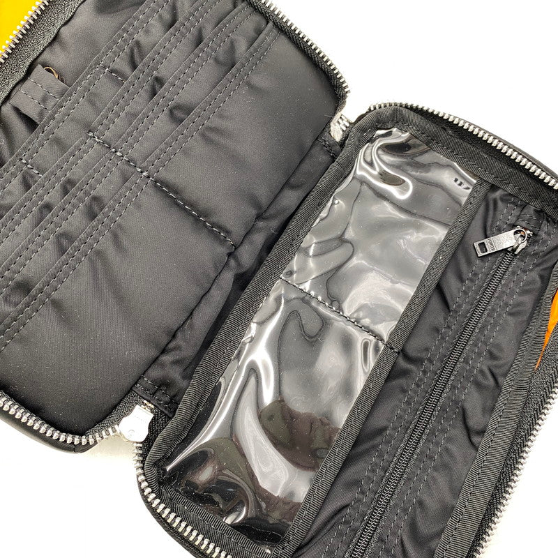 【中古品】【メンズ/レディース】 PORTER ポーター TANKER SHOULDER BAG タンカー ショルダーバッグ 鞄 カバン 188-260916-ay-12-izu カラー：ブラック 万代Net店