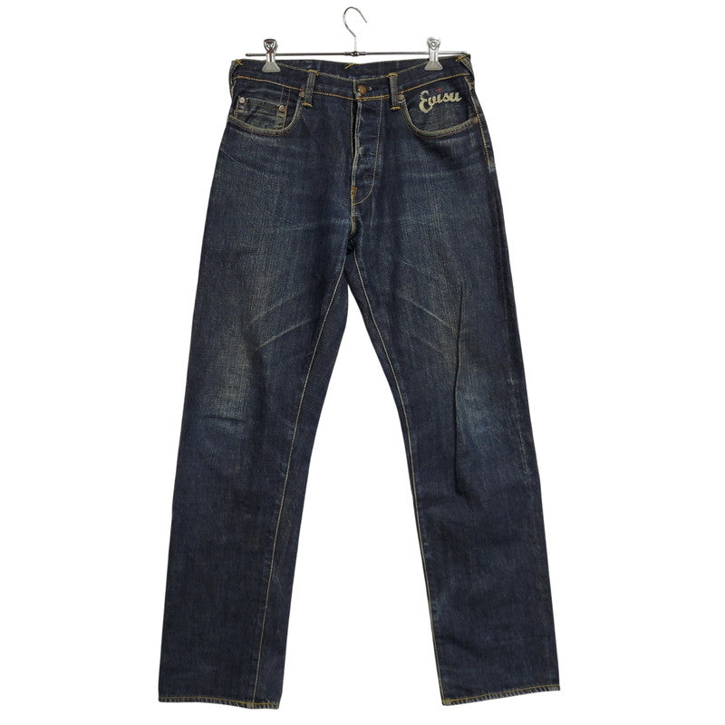 【中古品】【メンズ】 EVISU エヴィス 20周年記念 "大黒×恵美寿"DENIM PANTS デニム パンツ ズボン ボトムス 156-260916-ya-12-izu サイズ：32 カラー：インディゴ 万代Net店