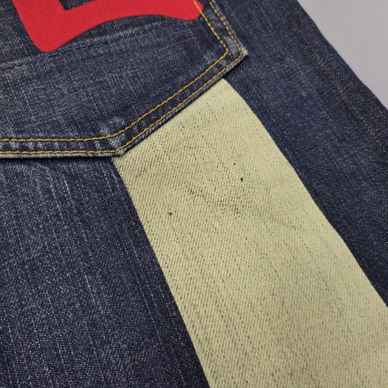 【中古品】【メンズ】 EVISU エヴィス 20周年記念 "大黒×恵美寿"DENIM PANTS デニム パンツ ズボン ボトムス 156-260916-ya-12-izu サイズ：32 カラー：インディゴ 万代Net店