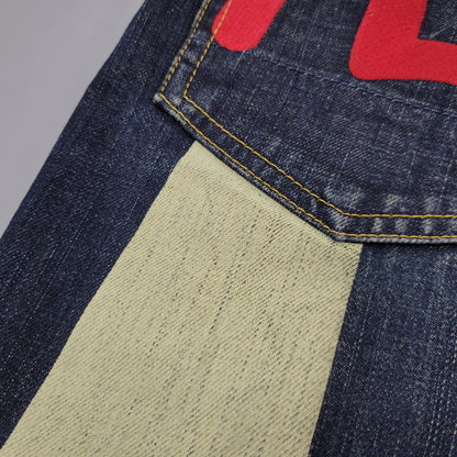 【中古品】【メンズ】 EVISU エヴィス 20周年記念 "大黒×恵美寿"DENIM PANTS デニム パンツ ズボン ボトムス 156-260916-ya-12-izu サイズ：32 カラー：インディゴ 万代Net店