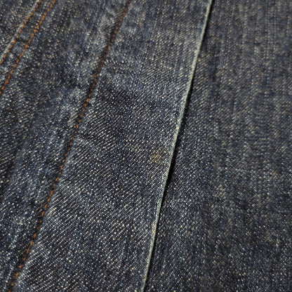 【中古品】【レディース】 EVISU DONNA エヴィス ドンナ カモメ PAINT DENIM ALL-IN-ONE ペイント デニム オールイオンワン 168-260916-ya-11-izu サイズ：US S カラー：インディゴ 万代Net店