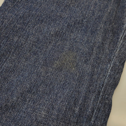 【中古品】【レディース】 EVISU DONNA エヴィス ドンナ カモメ PAINT DENIM ALL-IN-ONE ペイント デニム オールイオンワン 168-260916-ya-11-izu サイズ：US S カラー：インディゴ 万代Net店