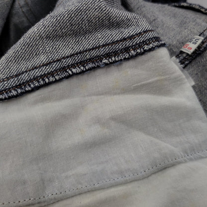 【中古品】【レディース】 EVISU DONNA エヴィス ドンナ カモメ PAINT DENIM ALL-IN-ONE ペイント デニム オールイオンワン 168-260916-ya-11-izu サイズ：US S カラー：インディゴ 万代Net店