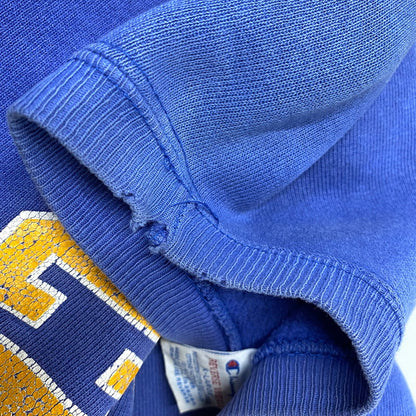 【現状渡し品】【メンズ】 CHAMPION チャンピオン USA製 90’S HOFSTR LACROSSE REVERSEWEAVE SWEATSHIRT ホフストラ ラクロス リバースウィーブ スウェットシャツ トップス 長袖 146-260915-ya-15-izu サイズ：XL カラー：ブルー 万代Net店