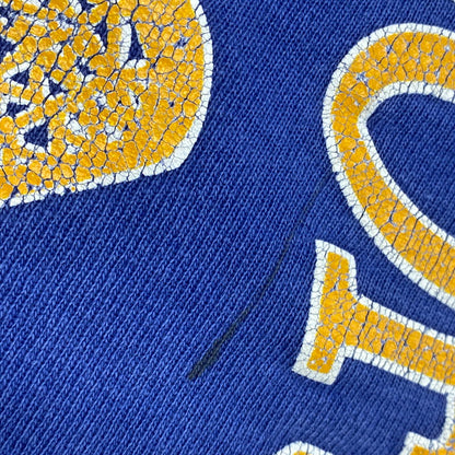 【現状渡し品】【メンズ】 CHAMPION チャンピオン USA製 90’S HOFSTR LACROSSE REVERSEWEAVE SWEATSHIRT ホフストラ ラクロス リバースウィーブ スウェットシャツ トップス 長袖 146-260915-ya-15-izu サイズ：XL カラー：ブルー 万代Net店