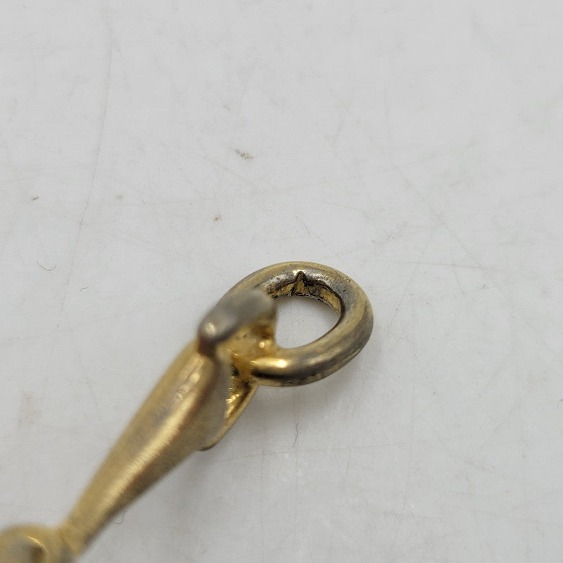 【中古品】【レディース】 OLD CELINE オールドセリーヌ HORSEBIT MOTIF LONG NECKLACE ホースビット モチーフ ロング ネックレス アクセサリー 182-260916-ya-13-izu カラー：ゴールド 万代Net店