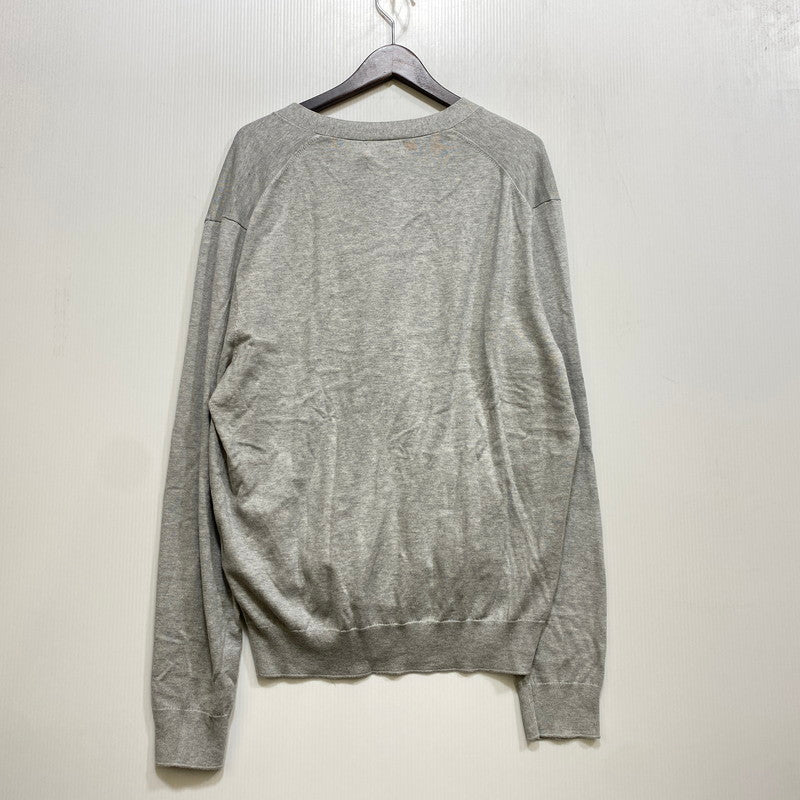 【中古美品】【メンズ】 POLO RALPHLAUREN ポロ ラルフローレン 710890562002 CARDIGANS カーディガン トップス 長袖 147-260915-ya-16-izu サイズ：L カラー：グレー 万代Net店