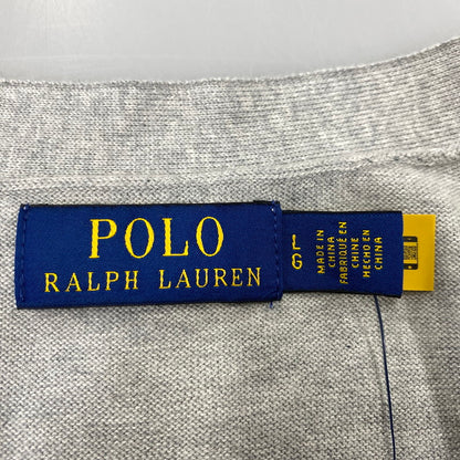 【中古美品】【メンズ】 POLO RALPHLAUREN ポロ ラルフローレン 710890562002 CARDIGANS カーディガン トップス 長袖 147-260915-ya-16-izu サイズ：L カラー：グレー 万代Net店
