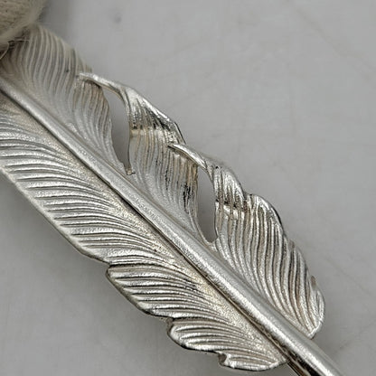 【中古品】【メンズ/レディース】 THE BINGO BROTHERS ビンゴブラザーズ 925 FEATHER TOP フェザー トップ アクセサリー 191-260916-ya-15-izu カラー：シルバー 万代Net店