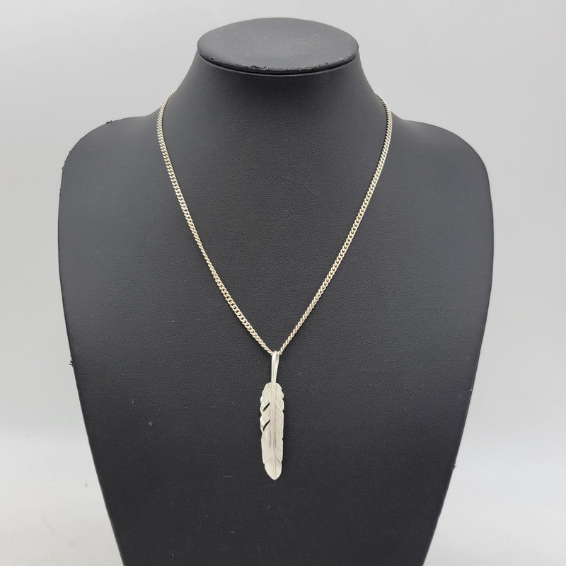 【中古品】【メンズ/レディース】 THE BINGO BROTHERS ビンゴブラザーズ 925 FEATHER TOP フェザー トップ アクセサリー 191-260916-ya-15-izu カラー：シルバー 万代Net店